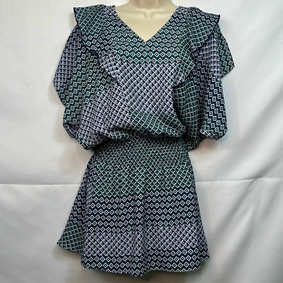 New PARKER Luisa Geometric-print Dress - Picture 14 of 16